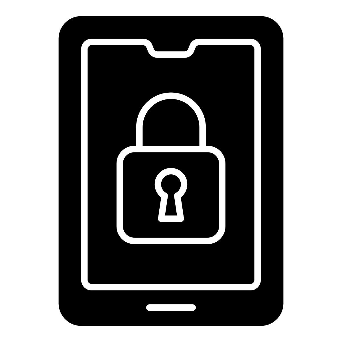 mobile security icon