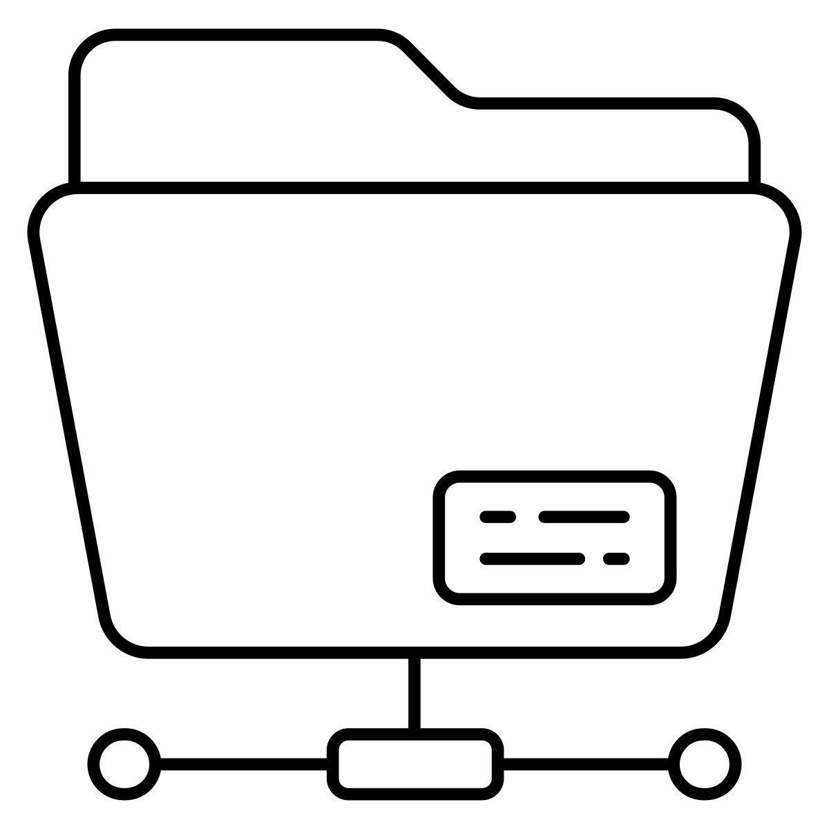 pasta de rede icon