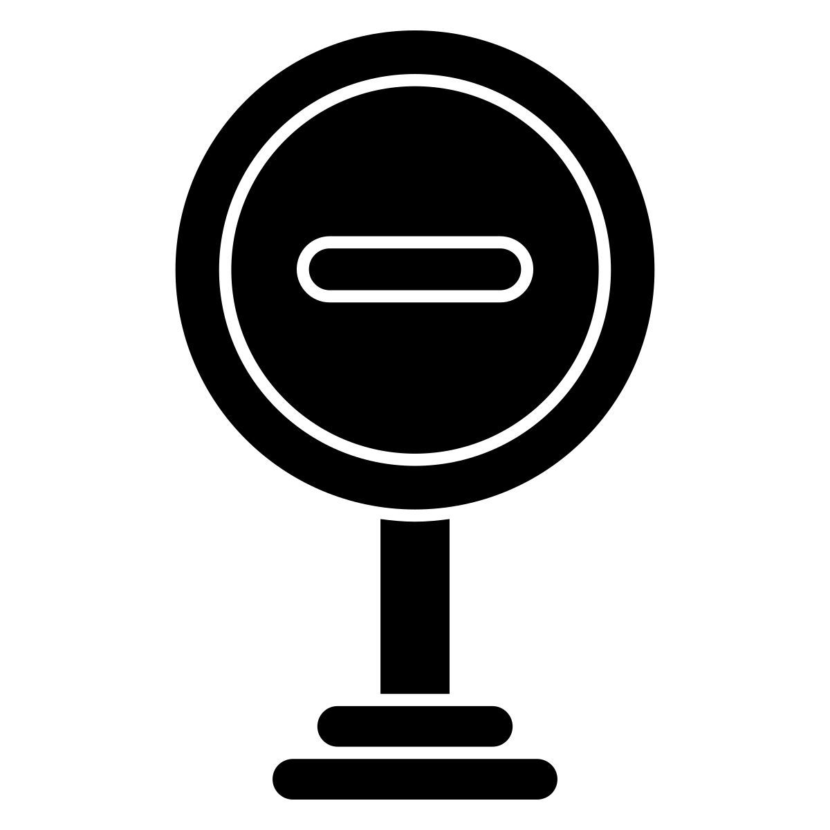 schild „kein zutritt“ icon