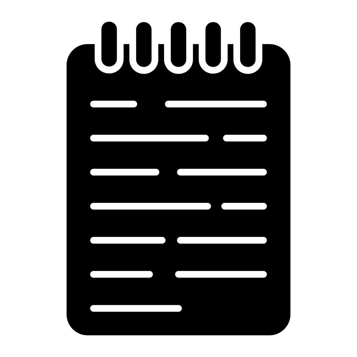 notizblock icon