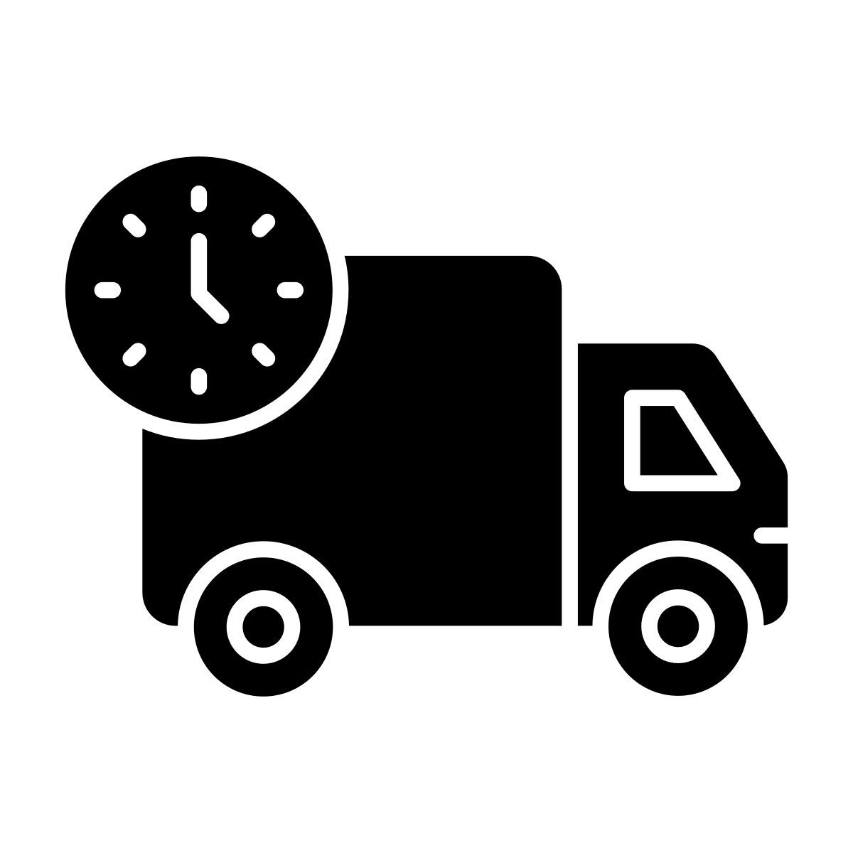 on time delivery icon