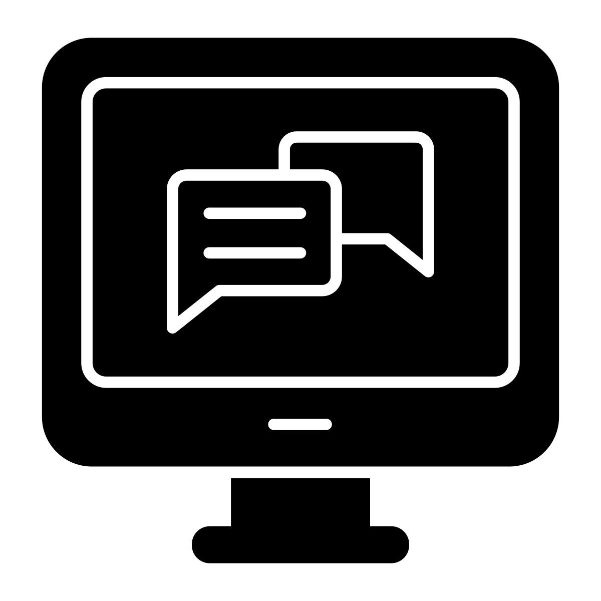 online chatting icon
