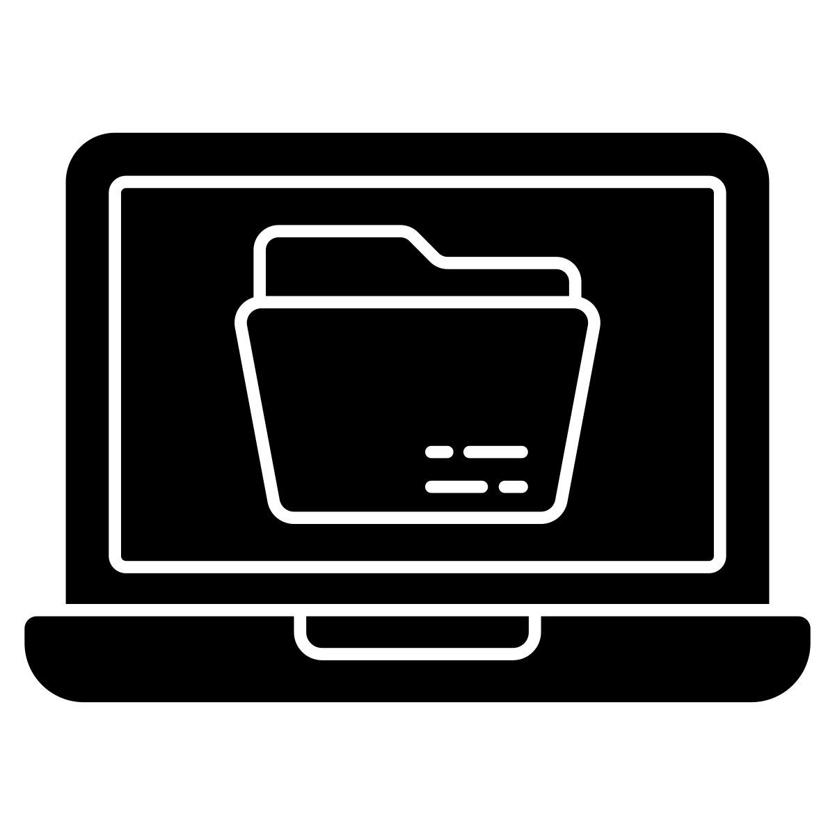 carpeta en línea icon