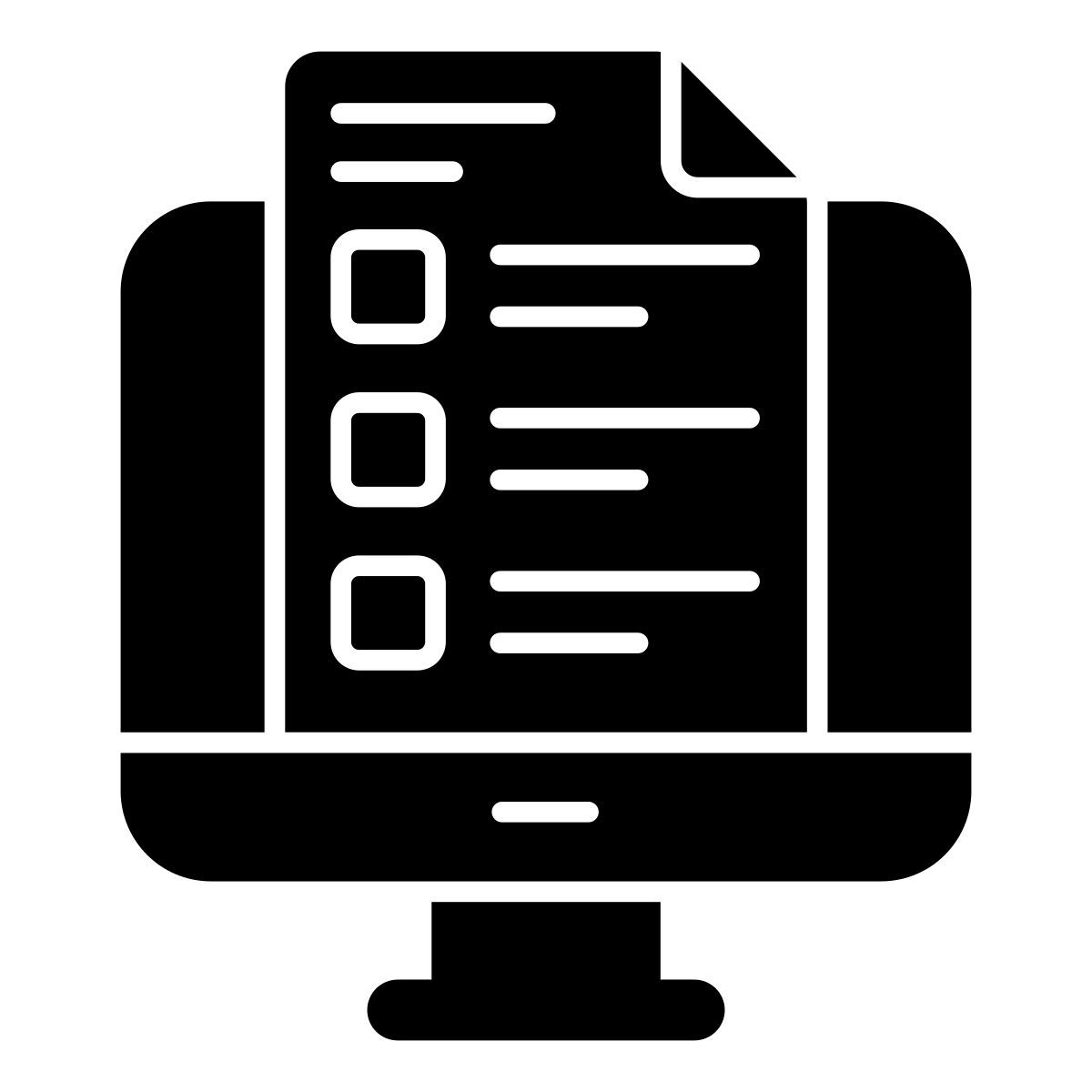 online list icon
