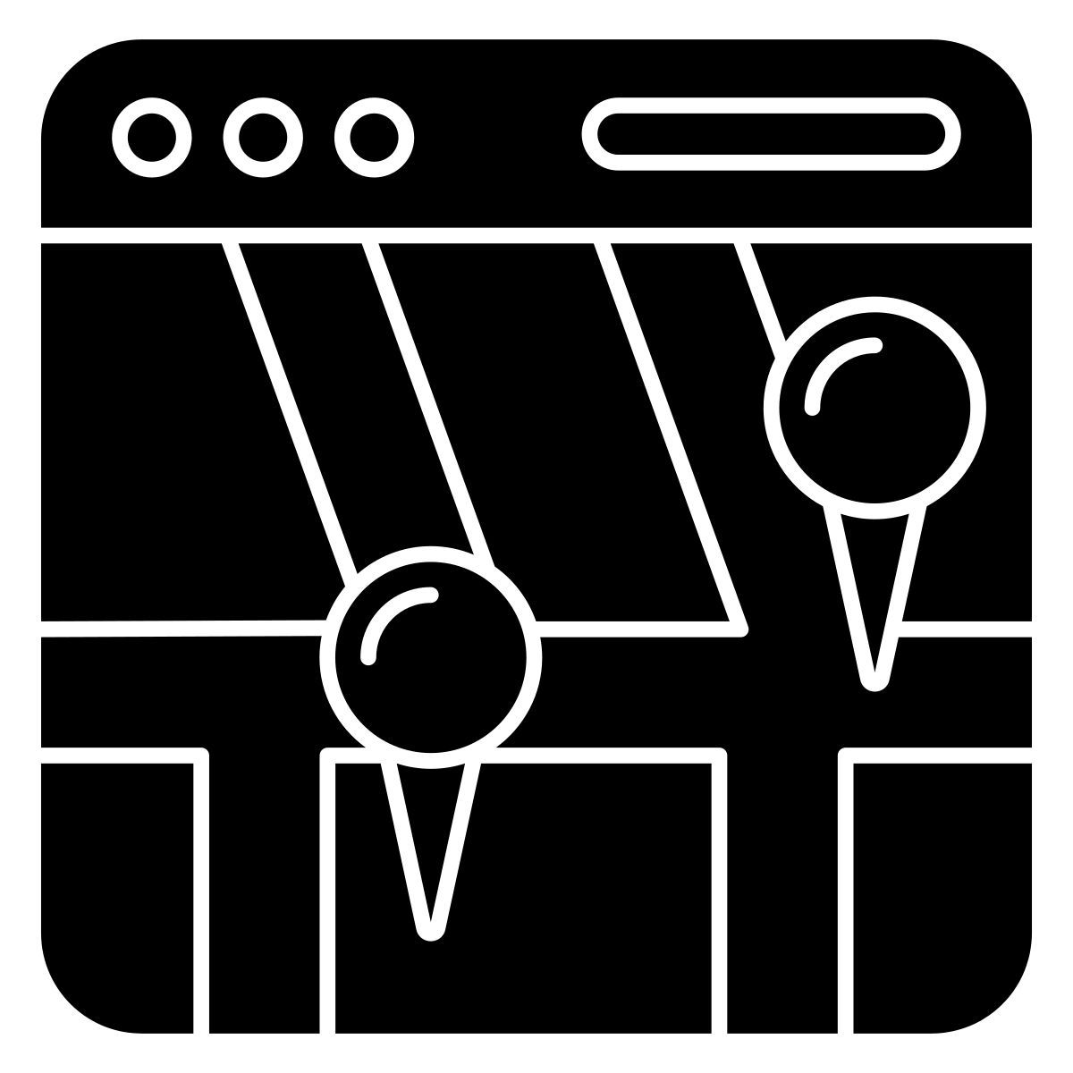 online map icon