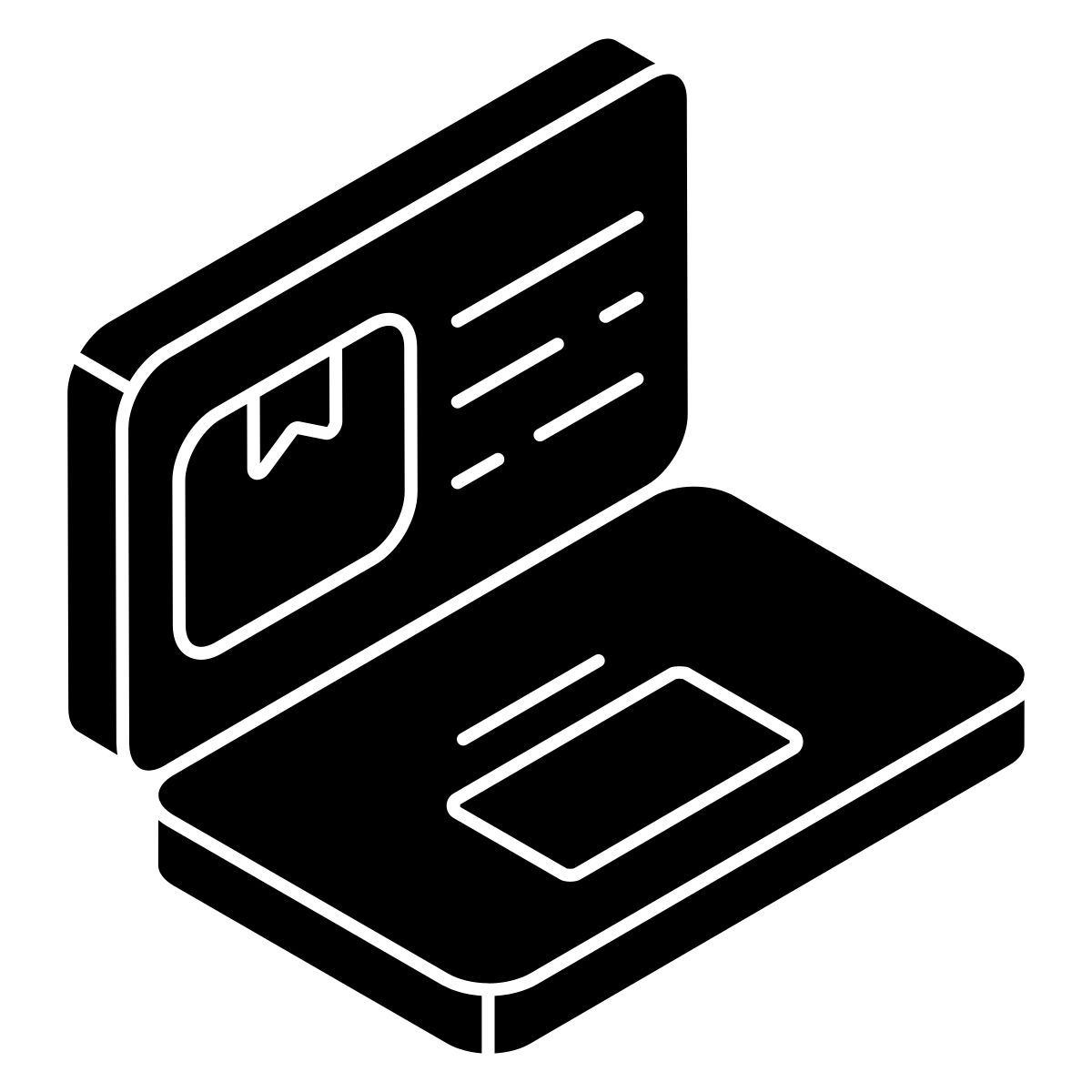 paquetería en línea icon