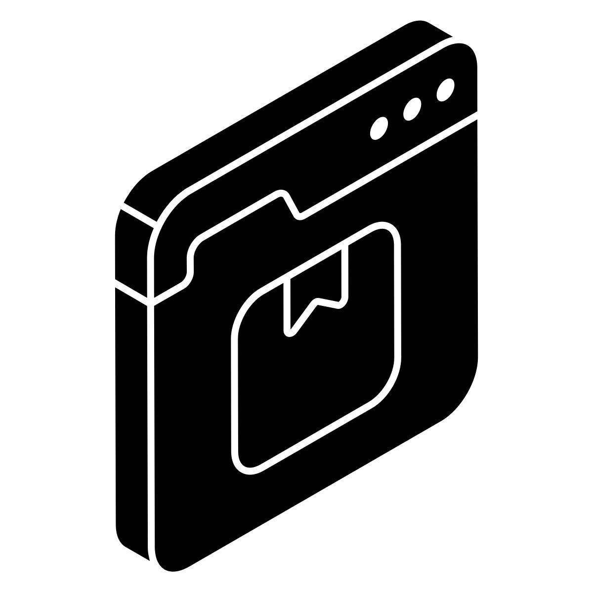 paquetería en línea icon