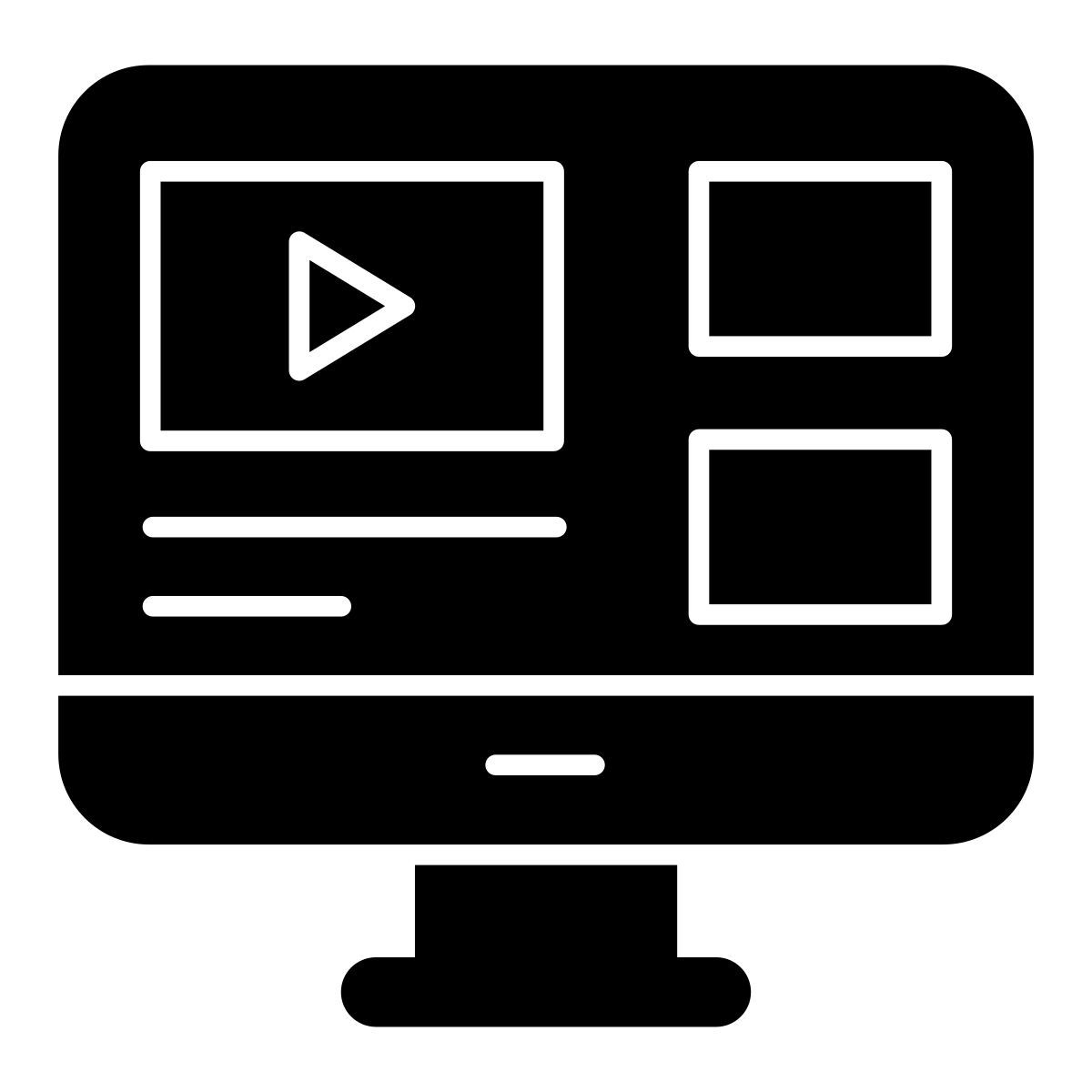 vídeo en línea icon