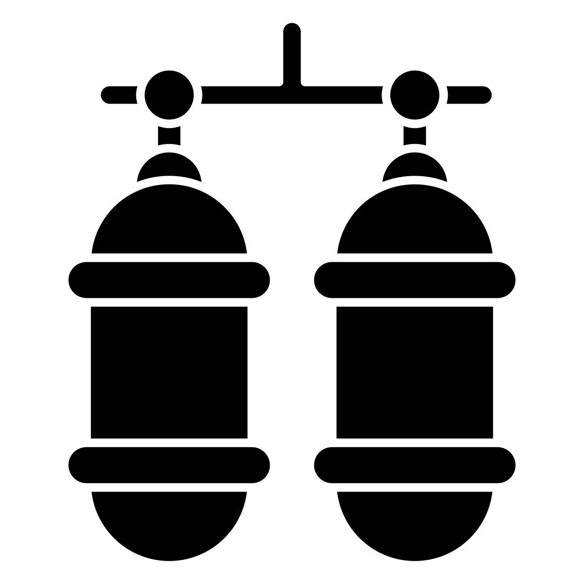 oxygen cylinders icon
