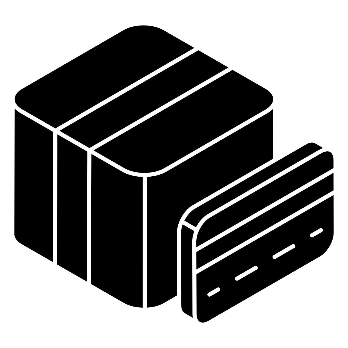 parcel card payment icon
