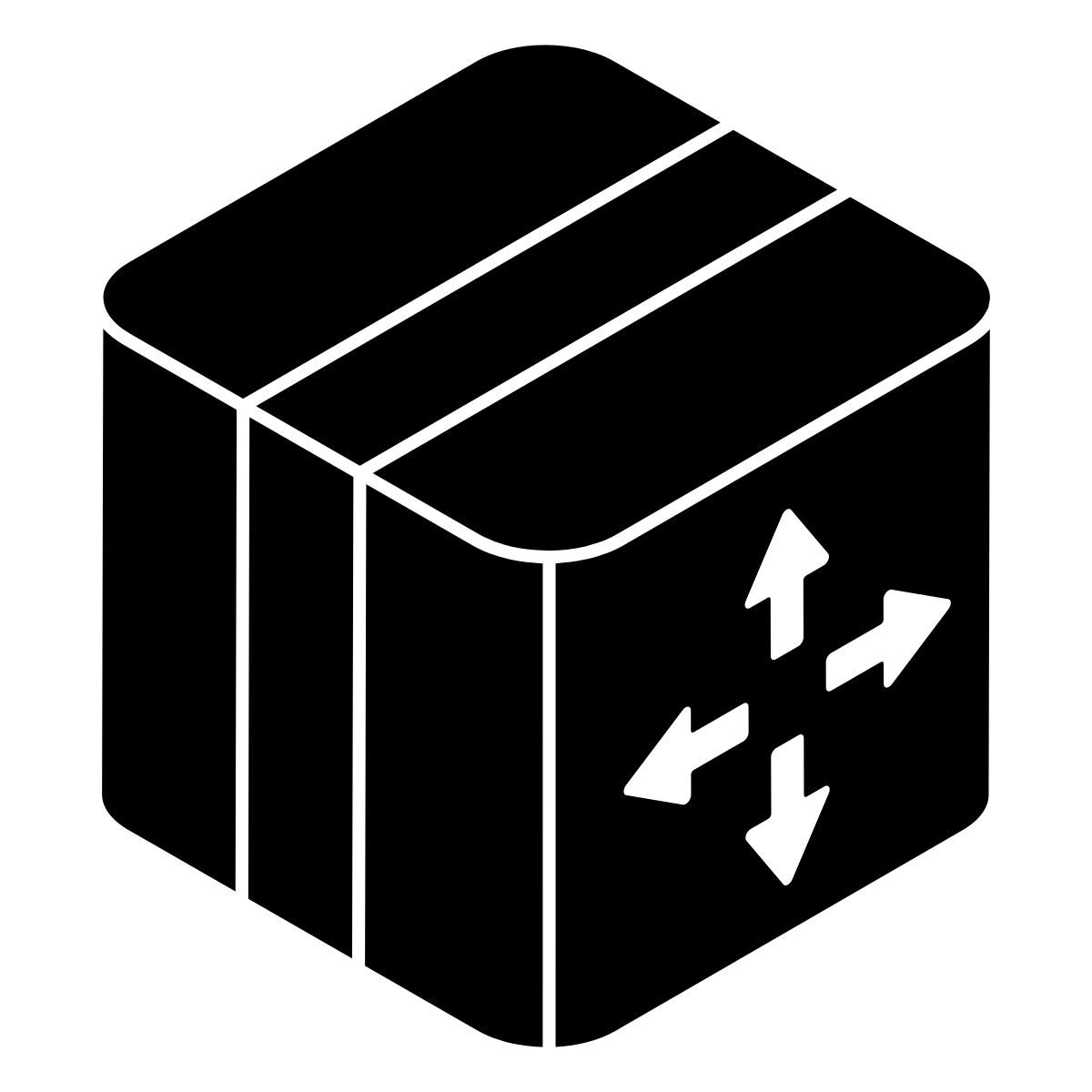 parcel direction icon