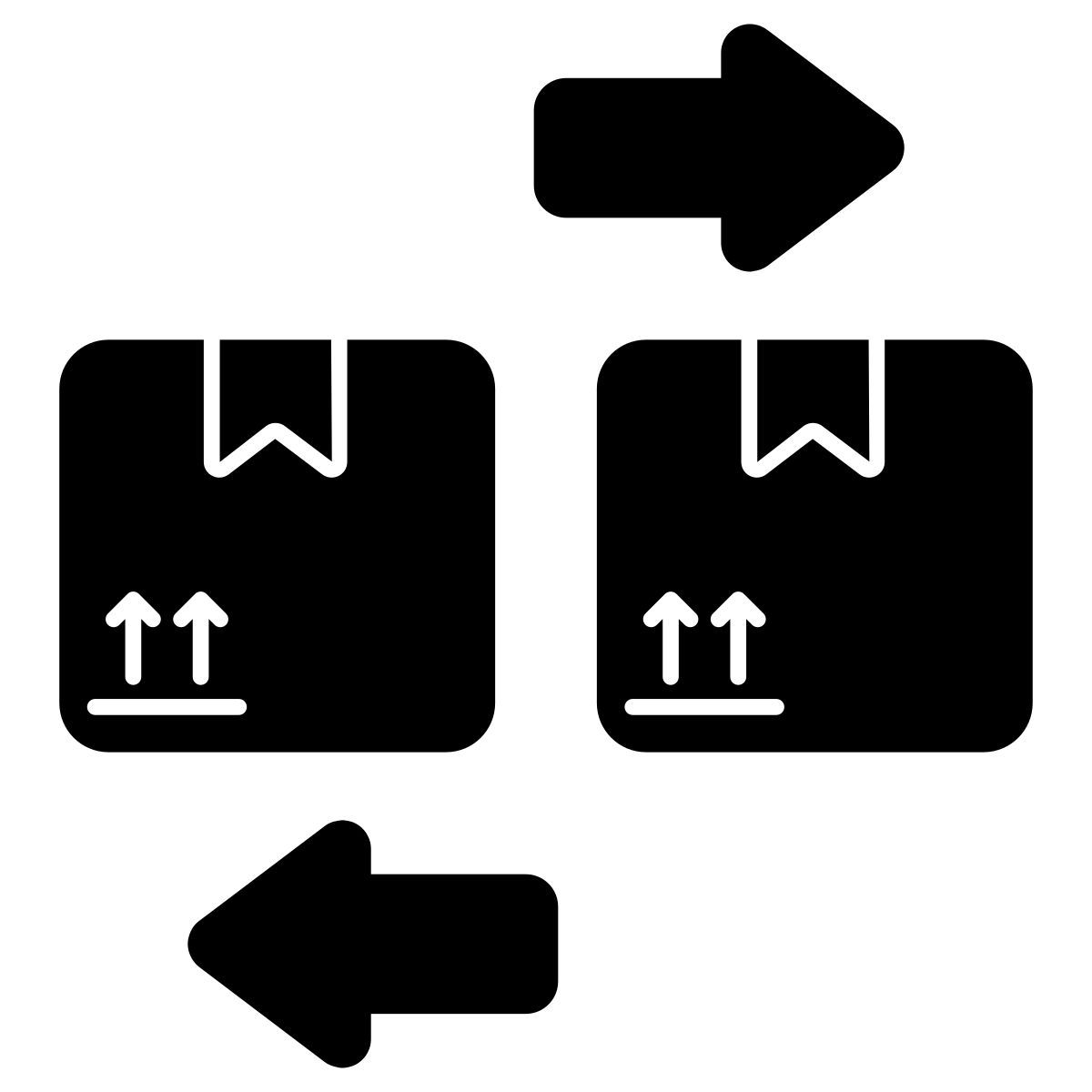 parcel exchange icon