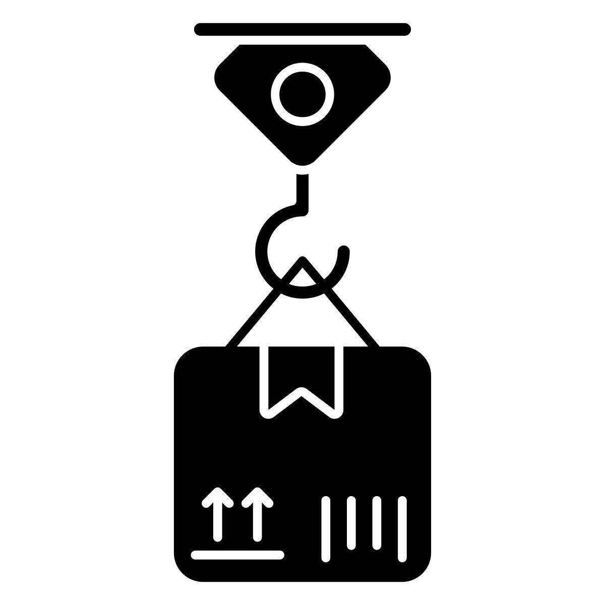 parcel lifting icon