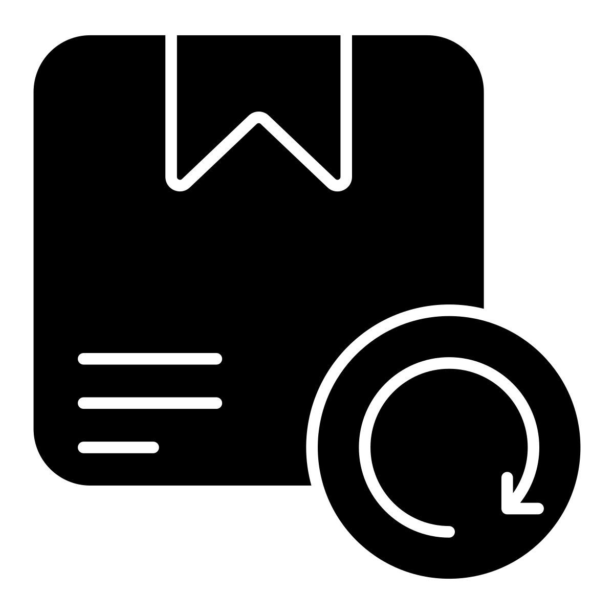소포 반품 icon