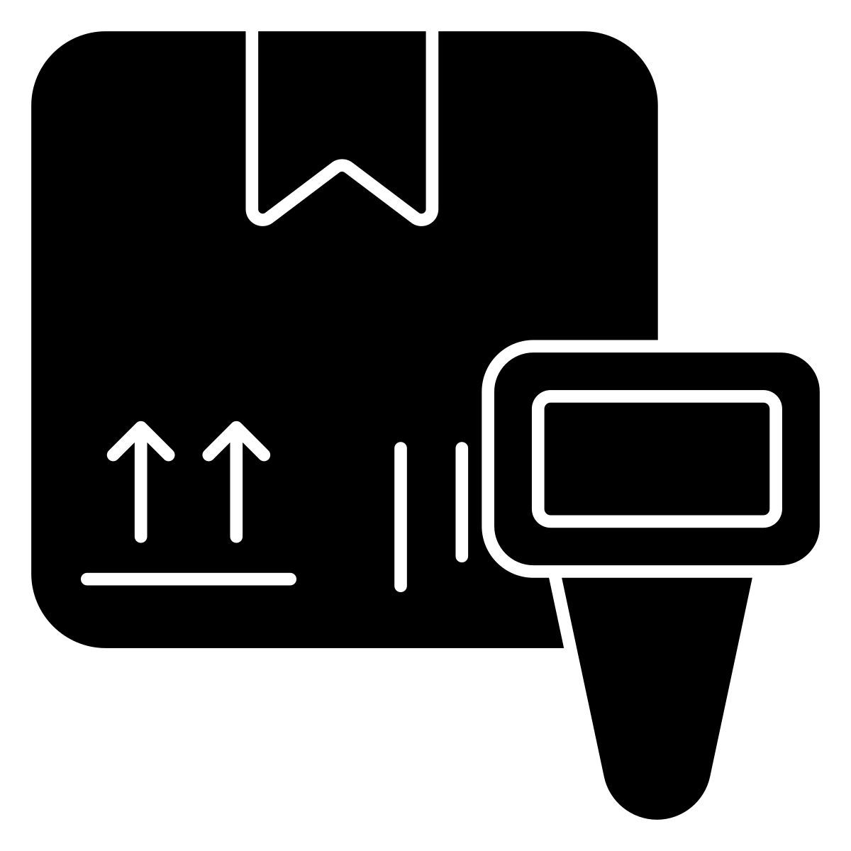 parcel scanning icon