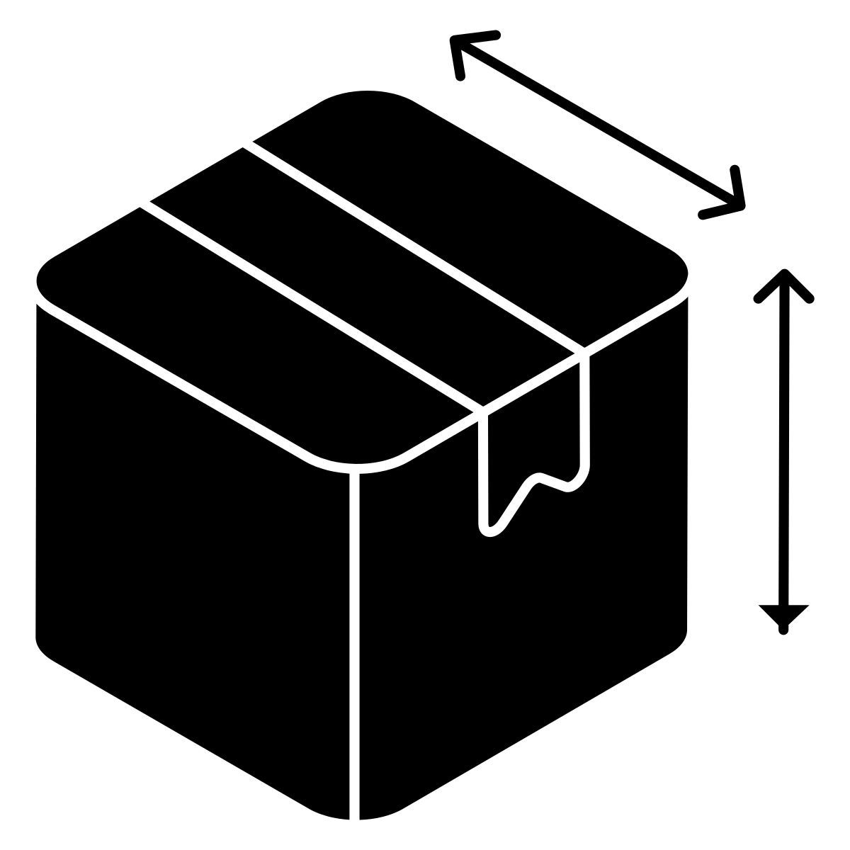 paketgröße icon