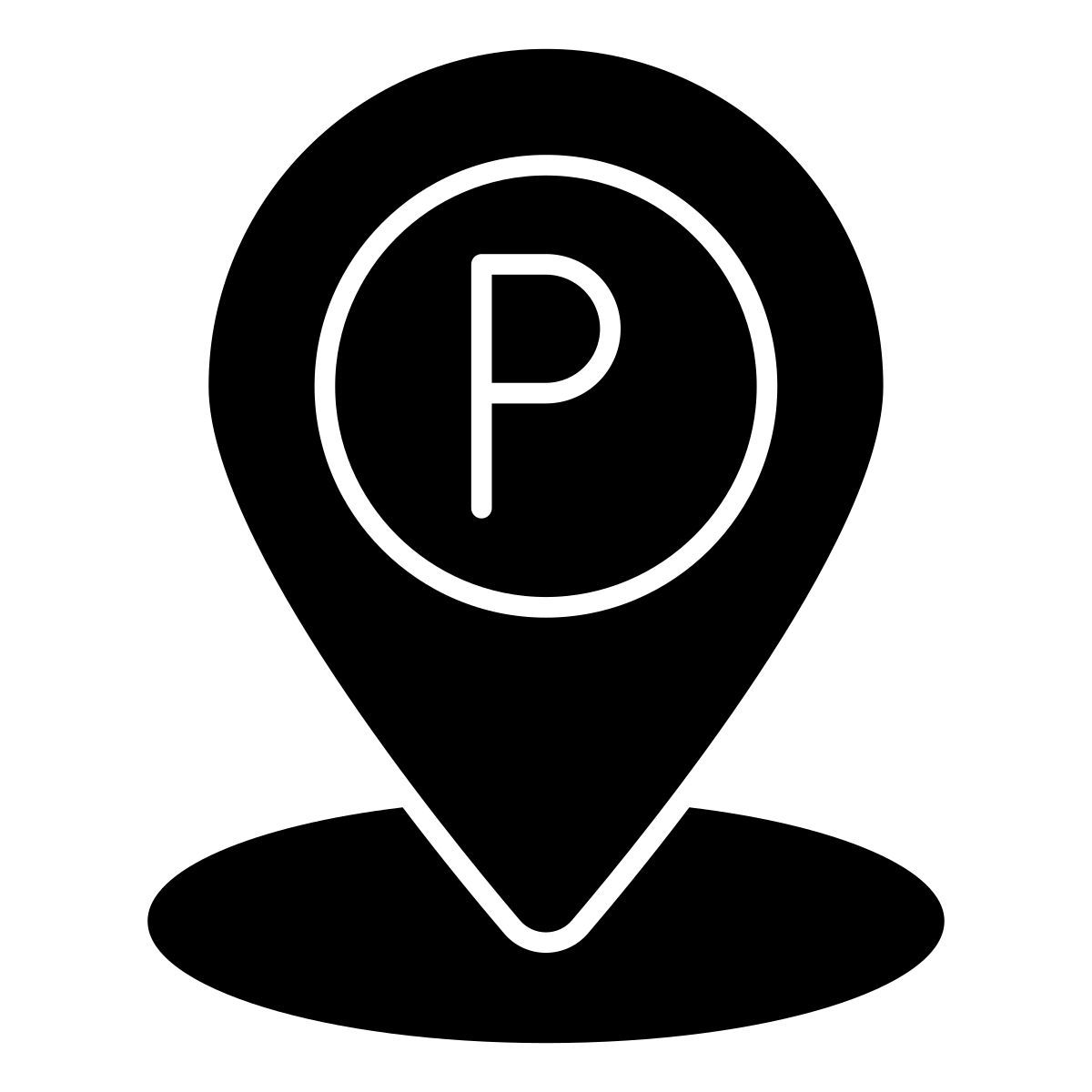 ubicación del estacionamiento icon