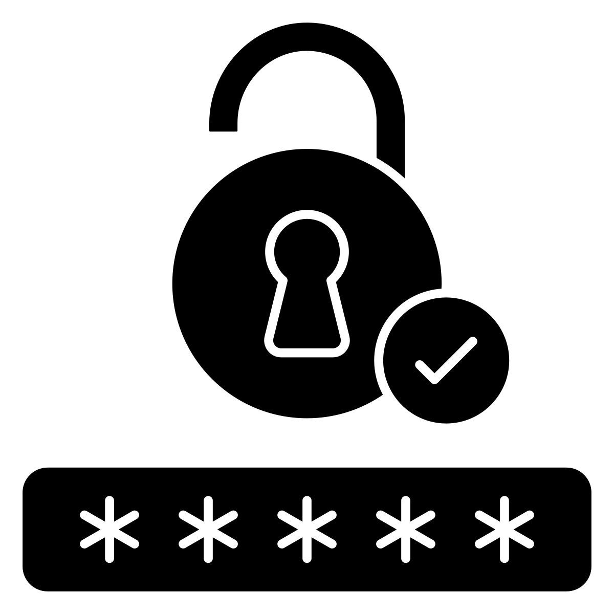 password lock icon