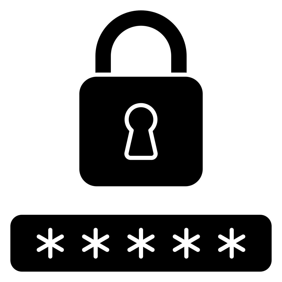 password lock icon