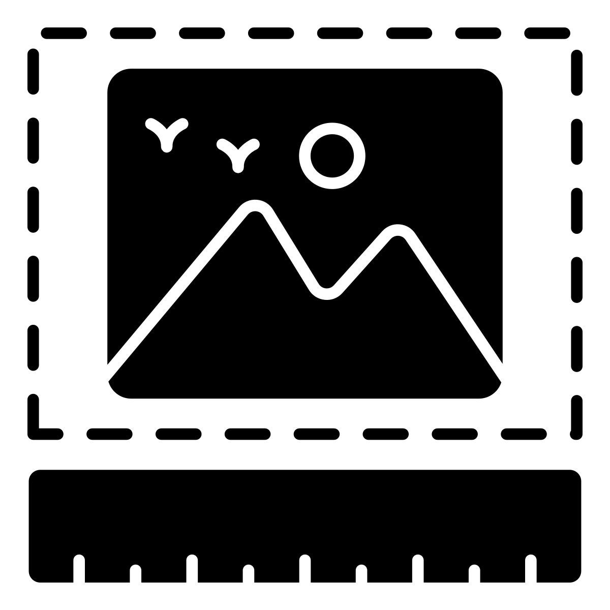 photo selection icon