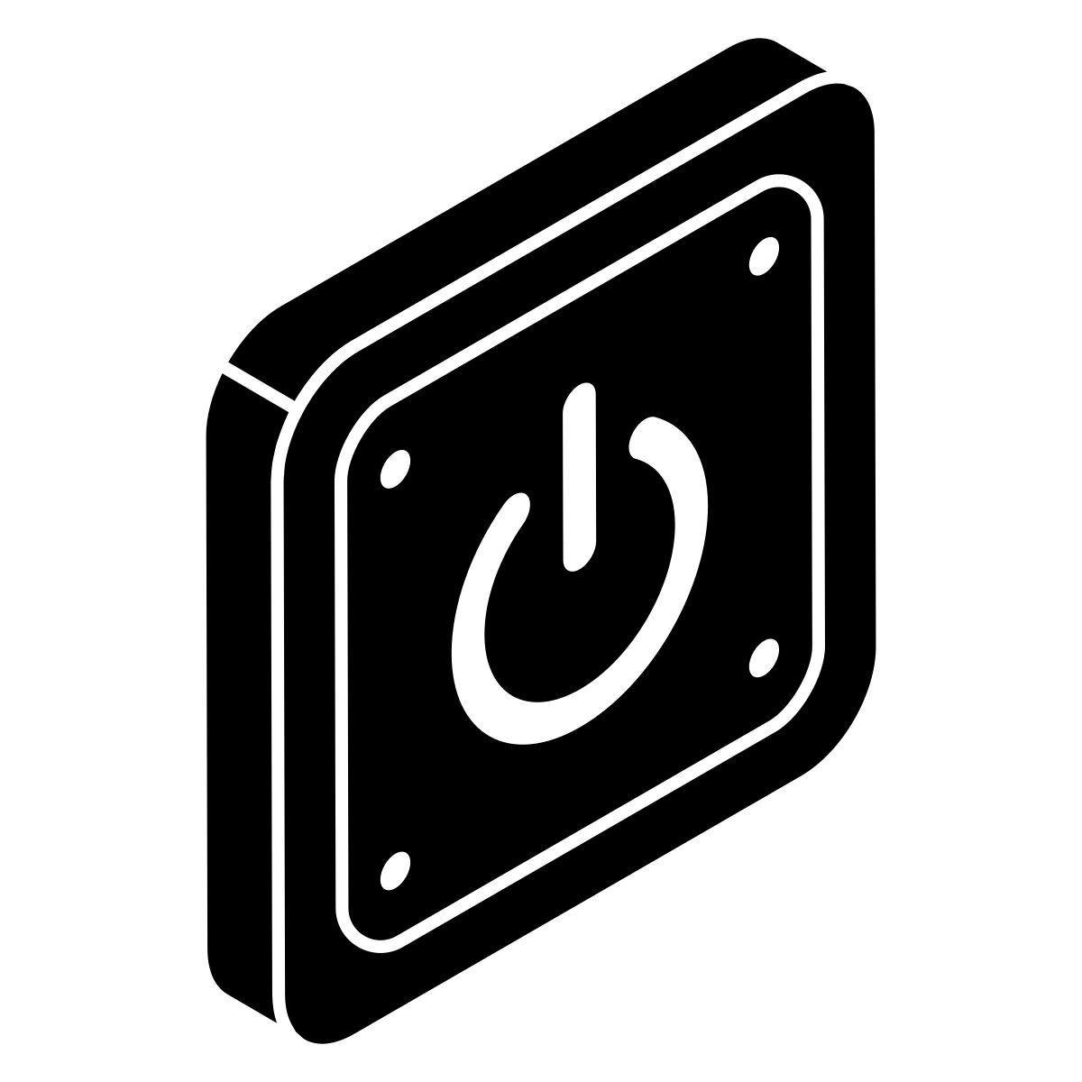 pulsante di accensione icon