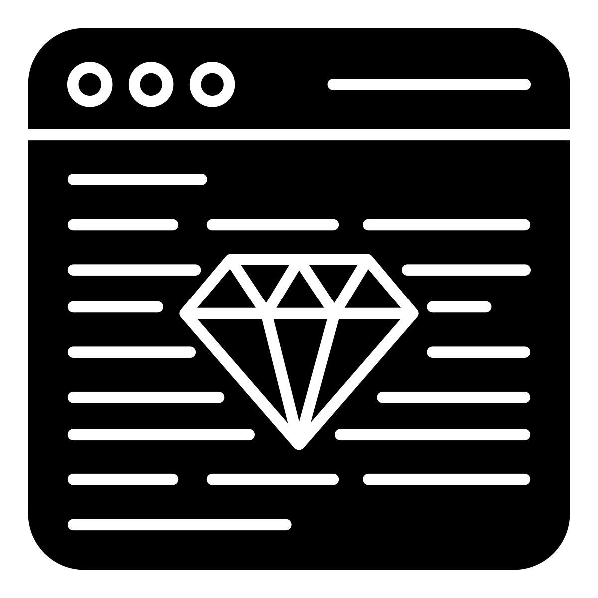 sito web premium icon
