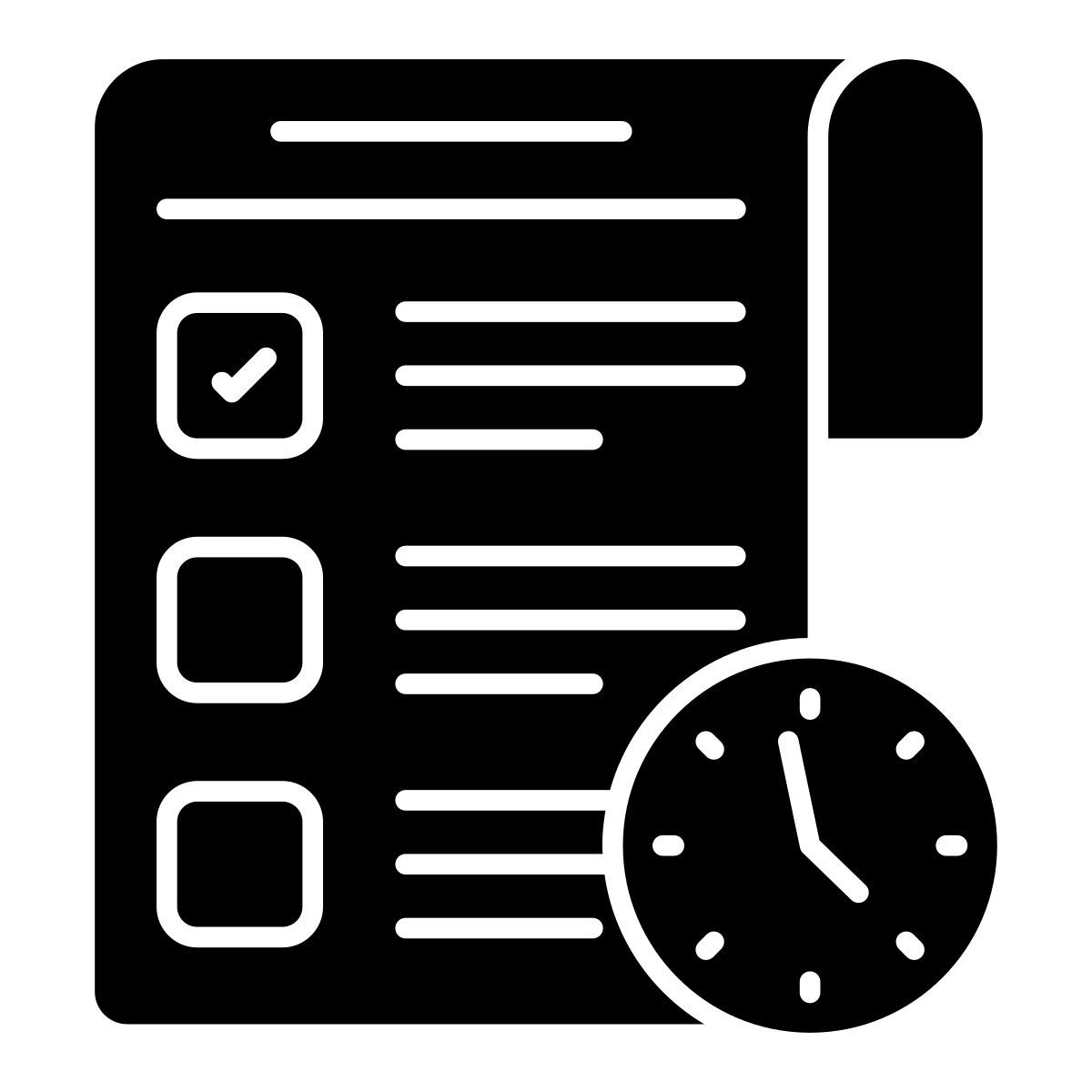 project deadline icon