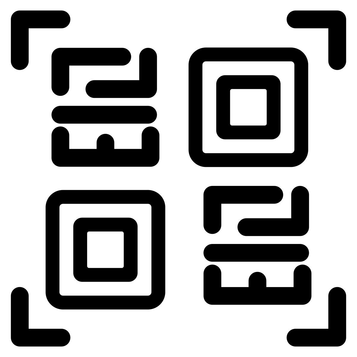código qr icon