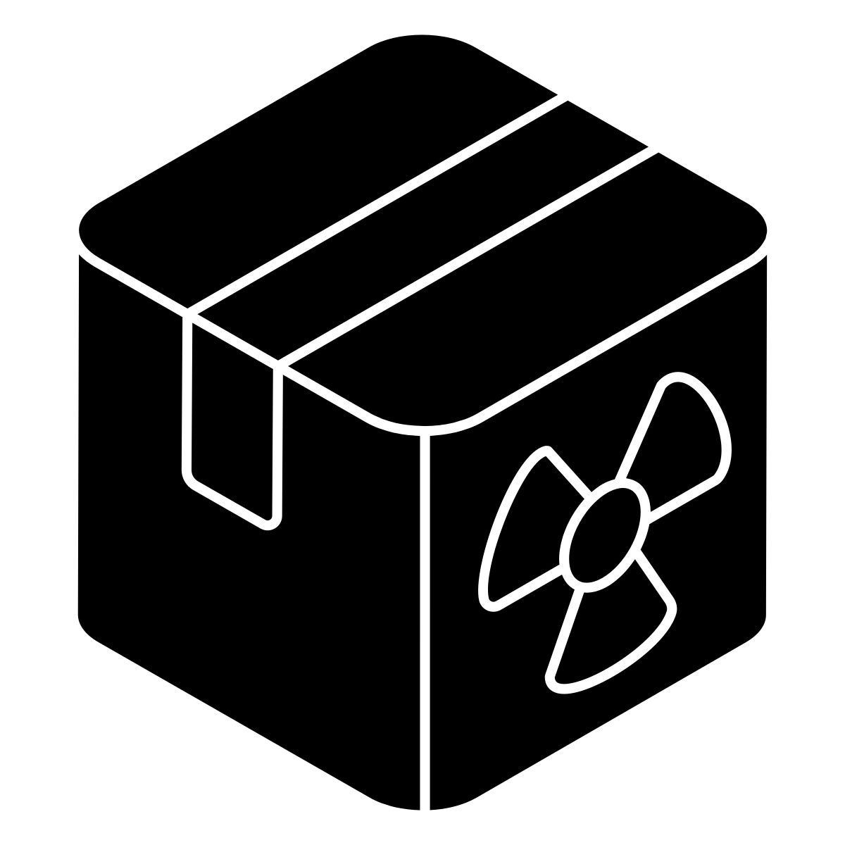 radioaktives paket icon