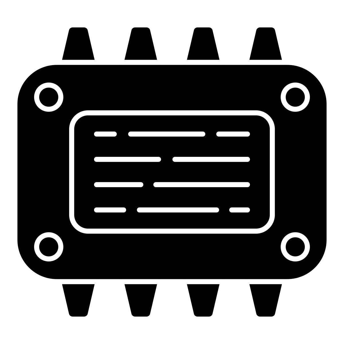 random access memory icon