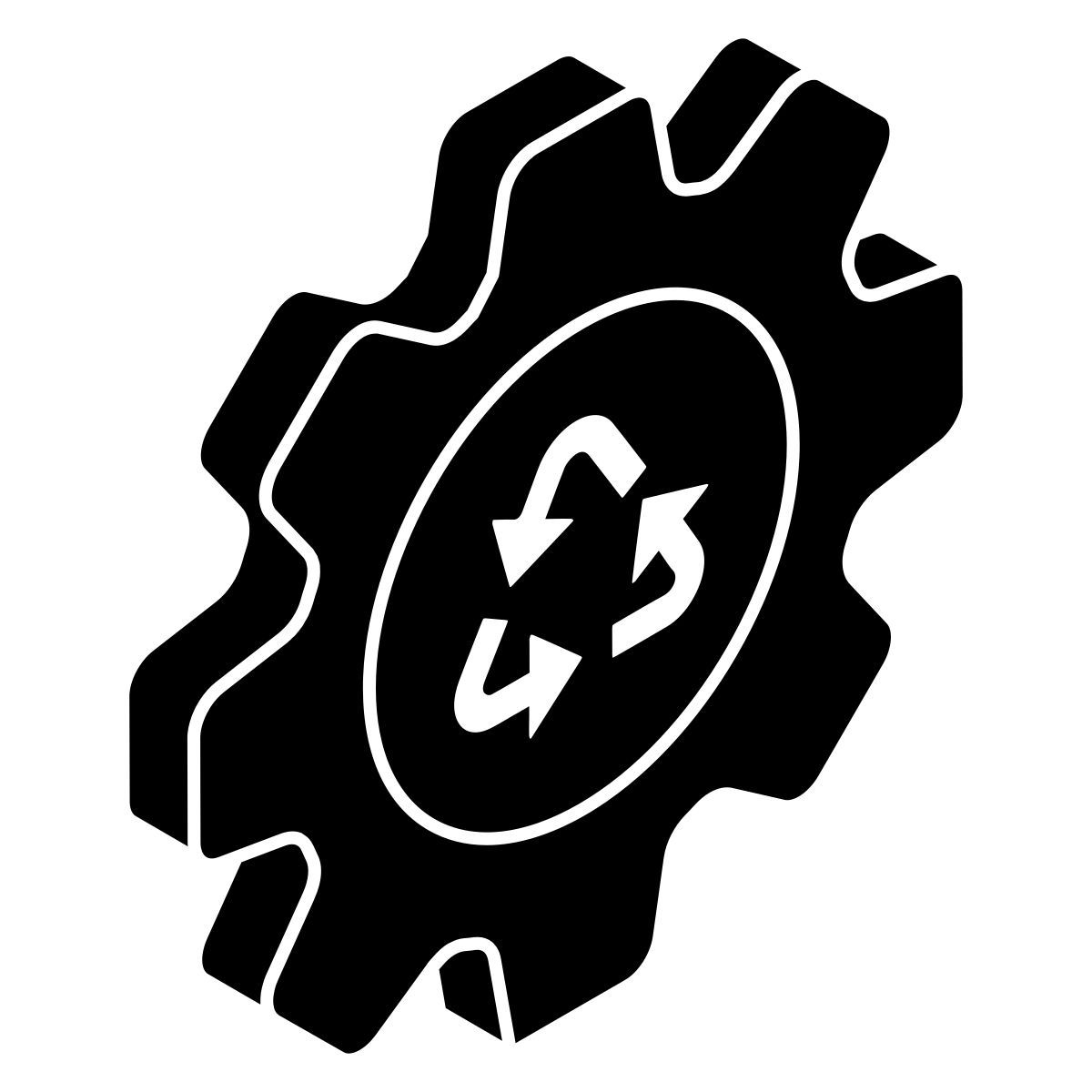 gestion du recyclage icon