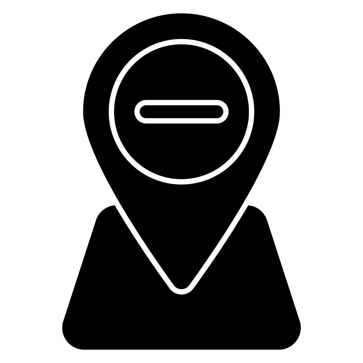 eliminar ubicación icon