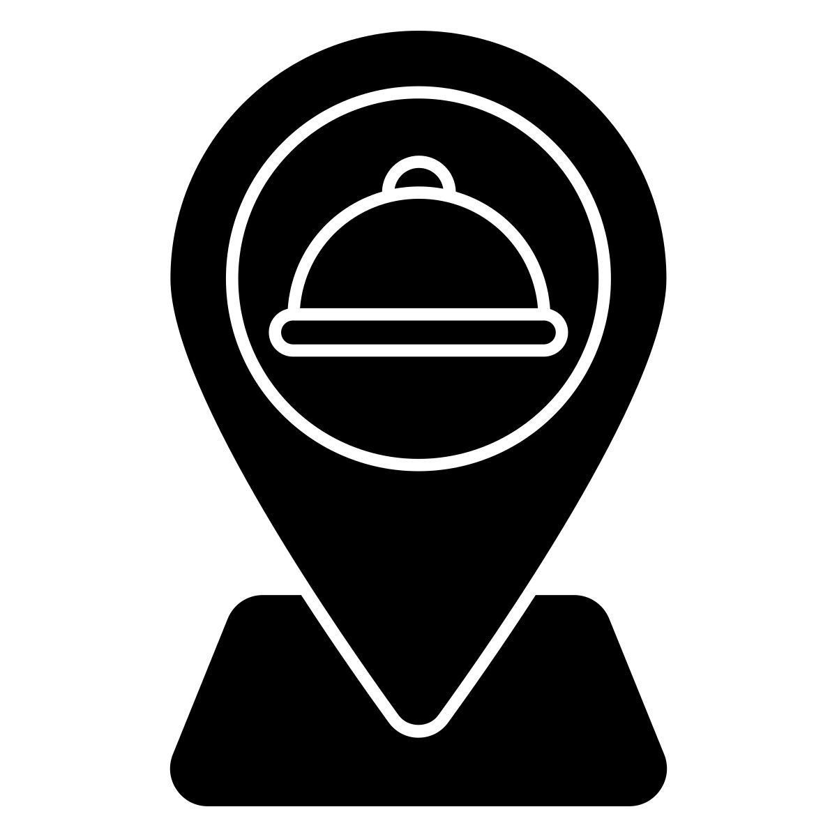 restaurant location icon