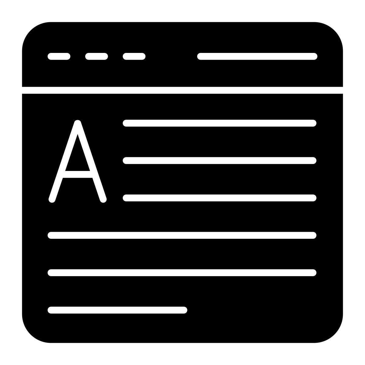 online test result icon