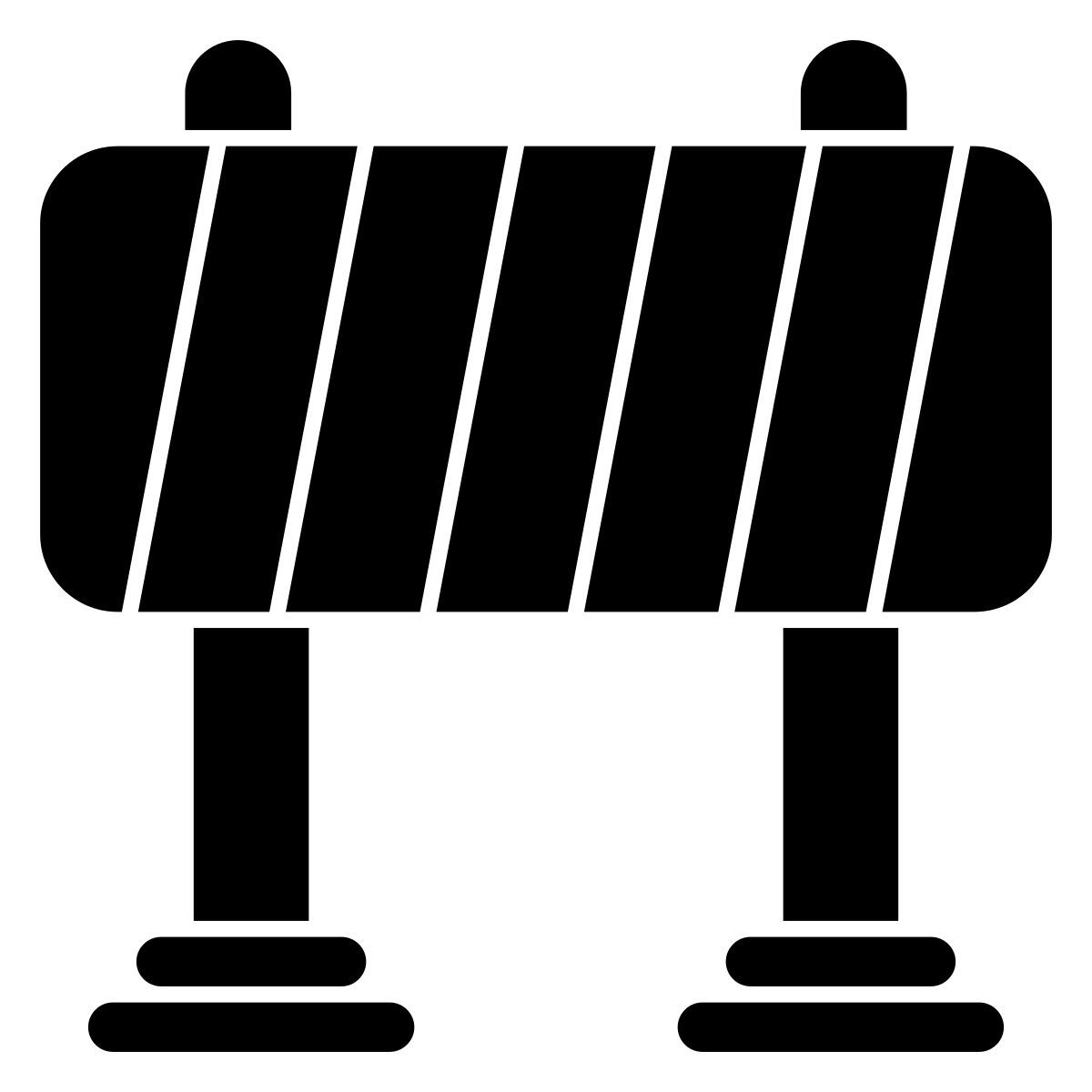road block board icon
