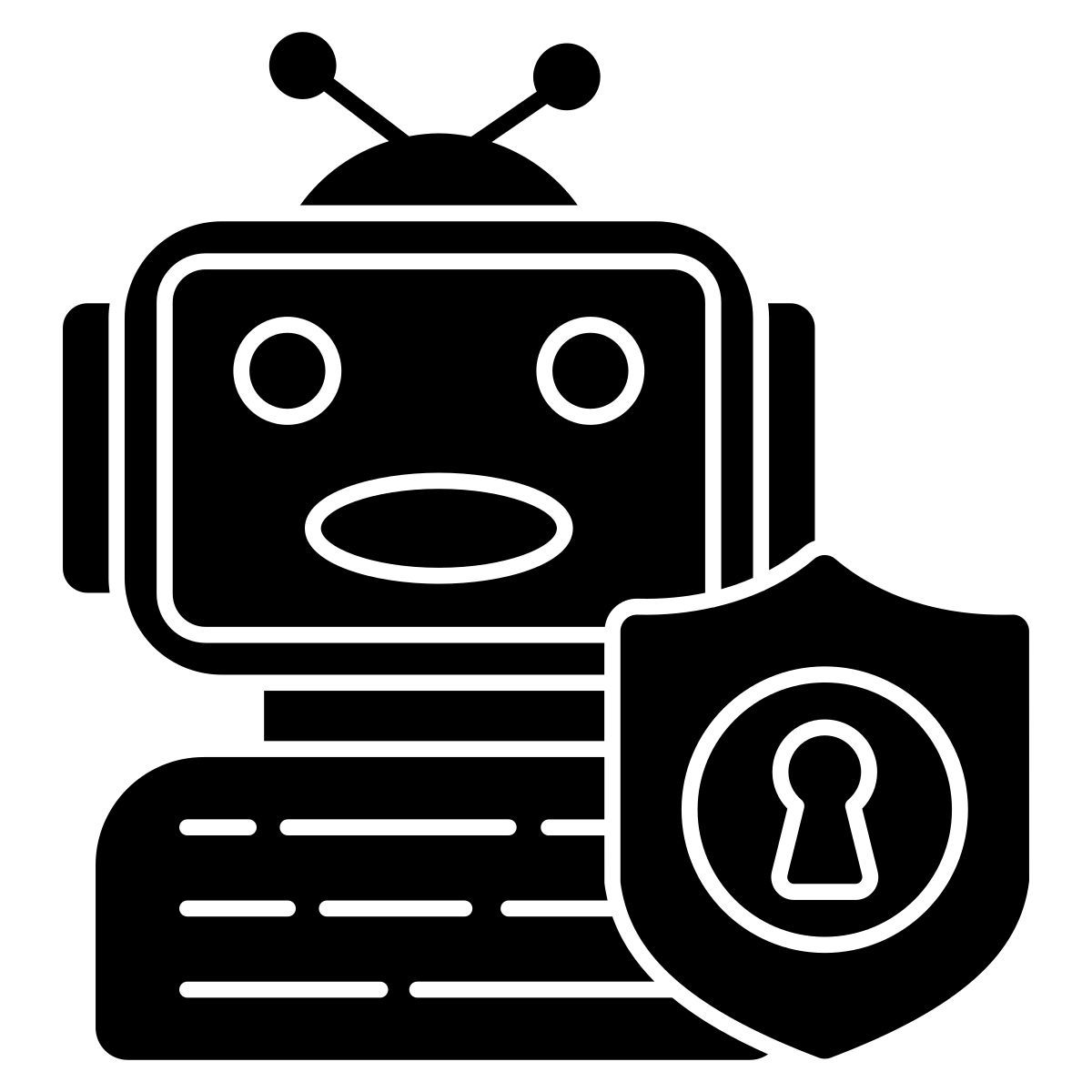 robot security icon
