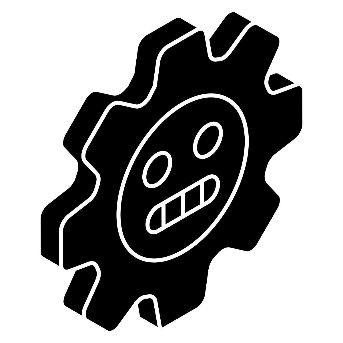 robot setting icon