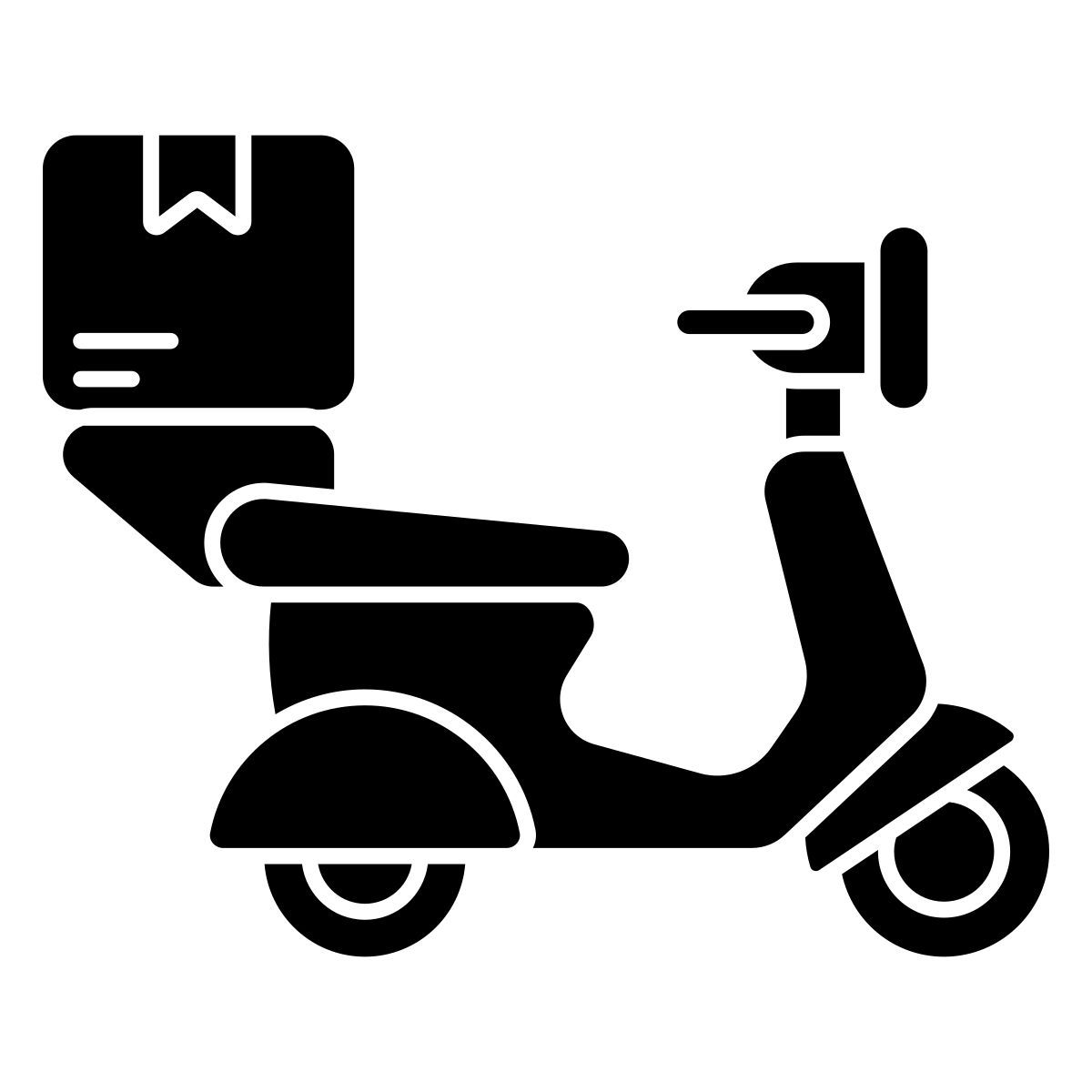 scooter delivery icon