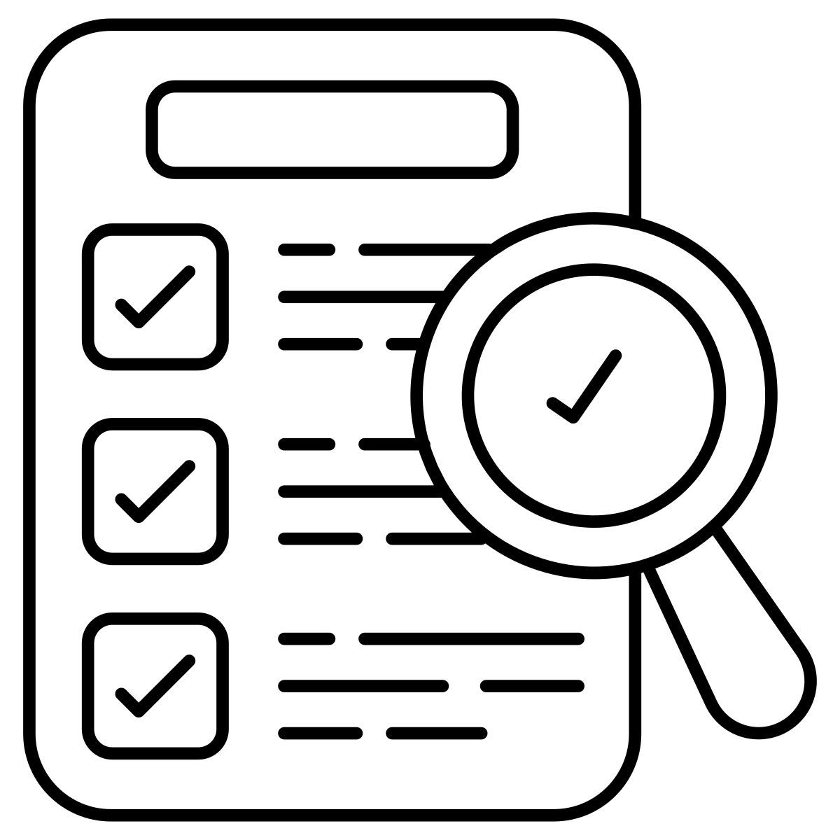 search list icon