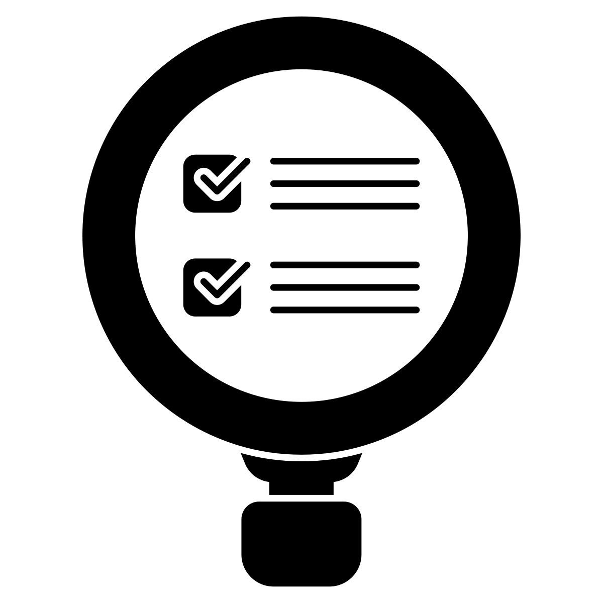 search list icon