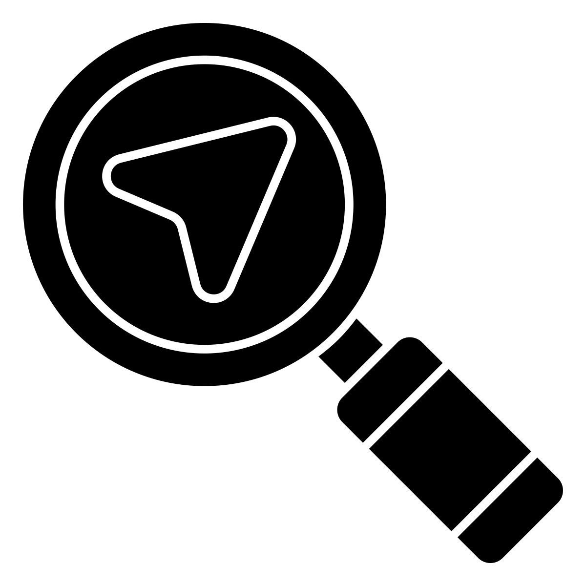 emplacement de recherche icon