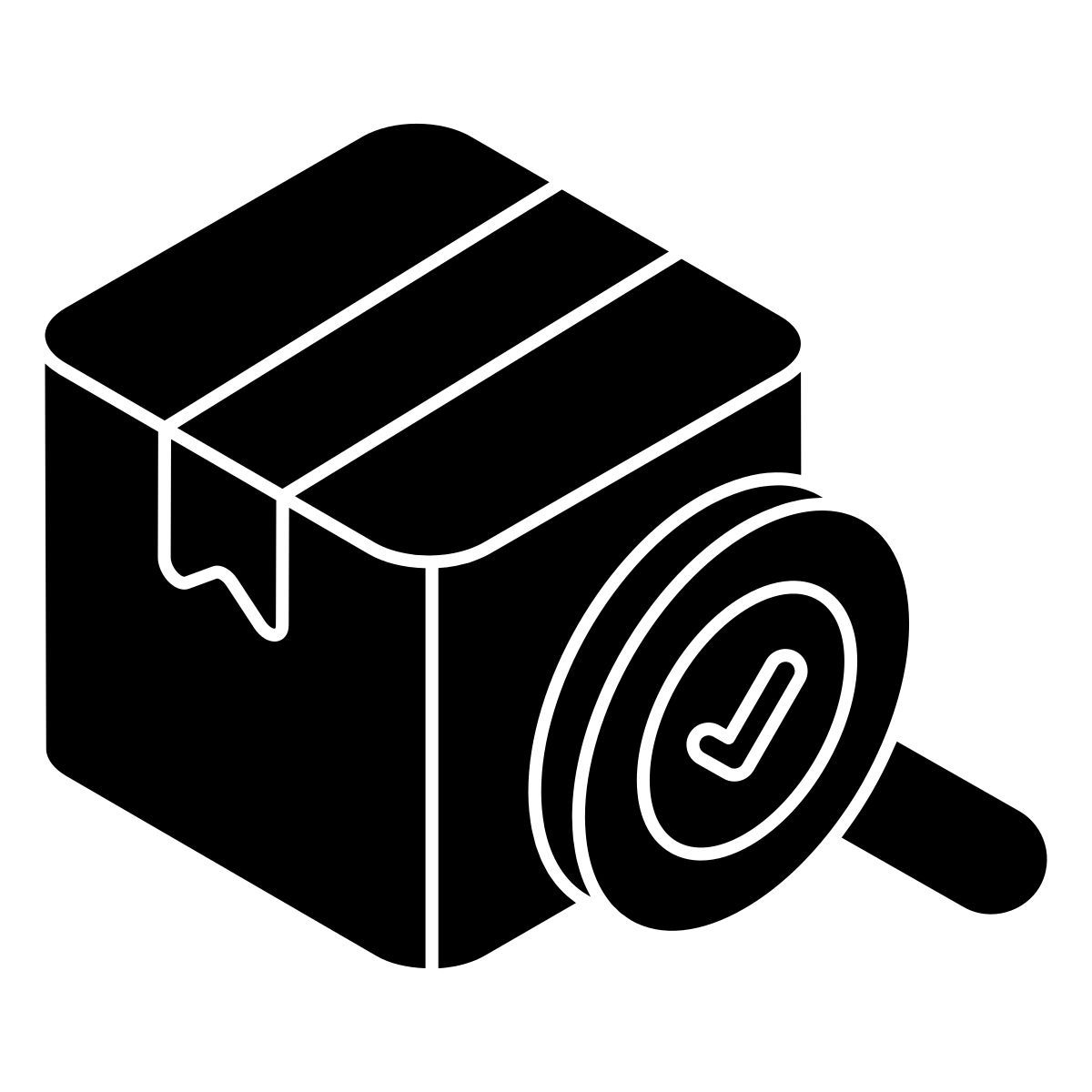 search parcel icon