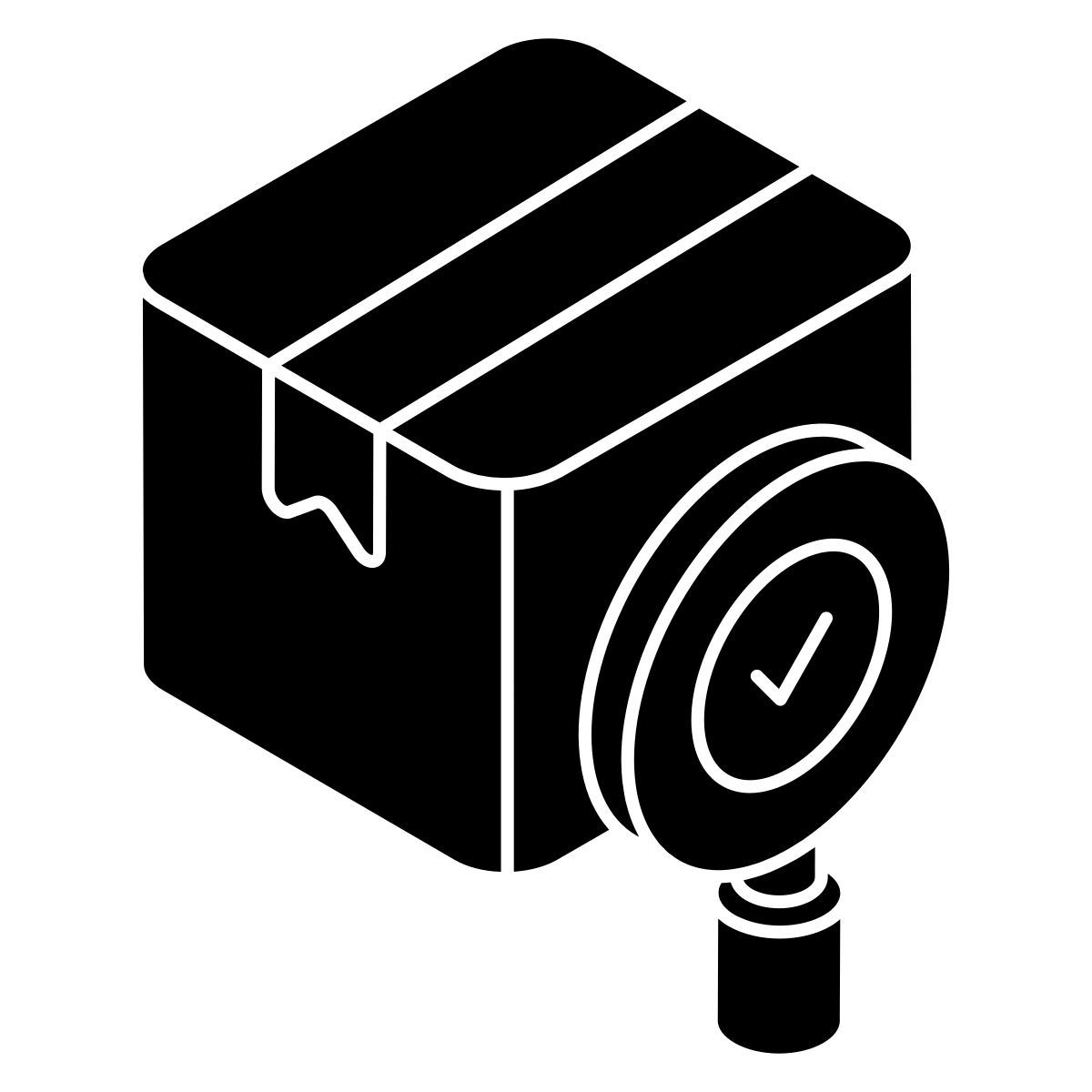 search parcel icon