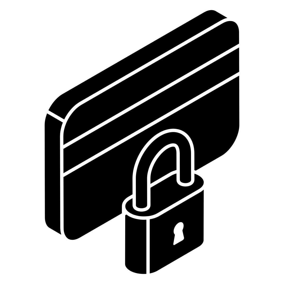 安全 atm 卡 icon