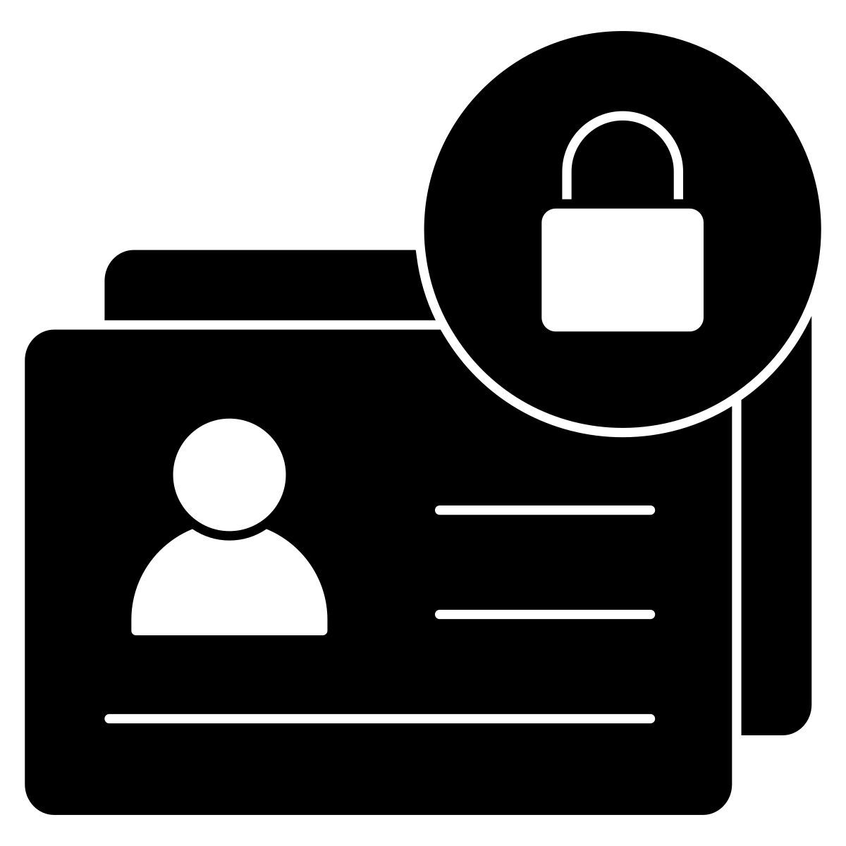 secure id card icon