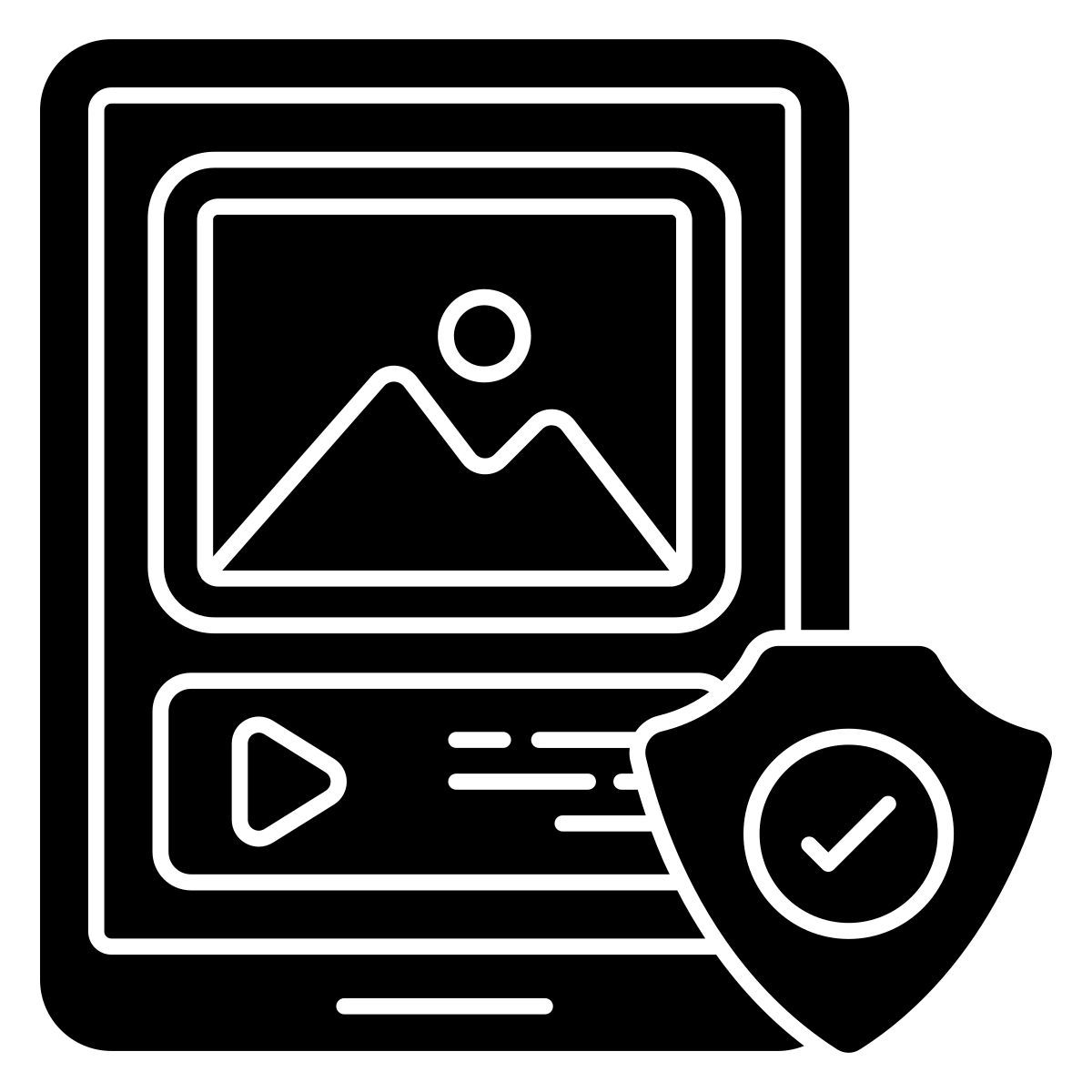 sichere landschaft icon