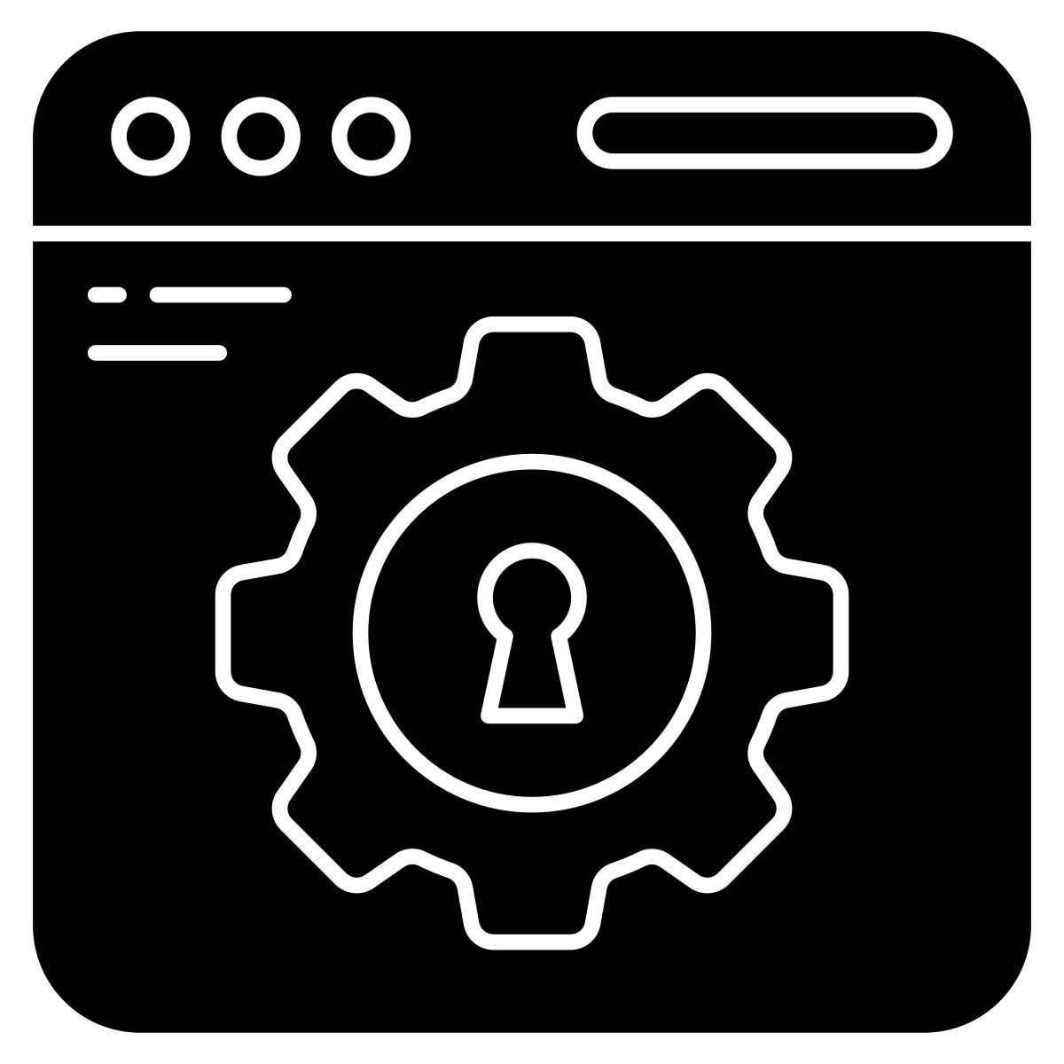 paramètre web sécurisé icon