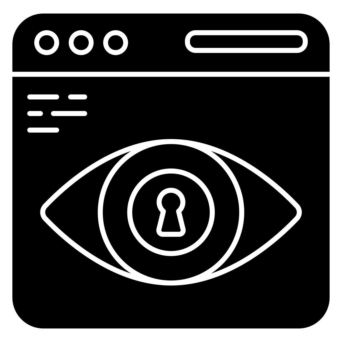 security monitoring icon