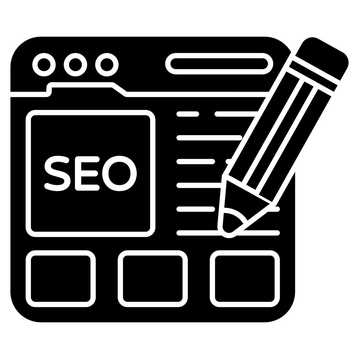 seo writing icon