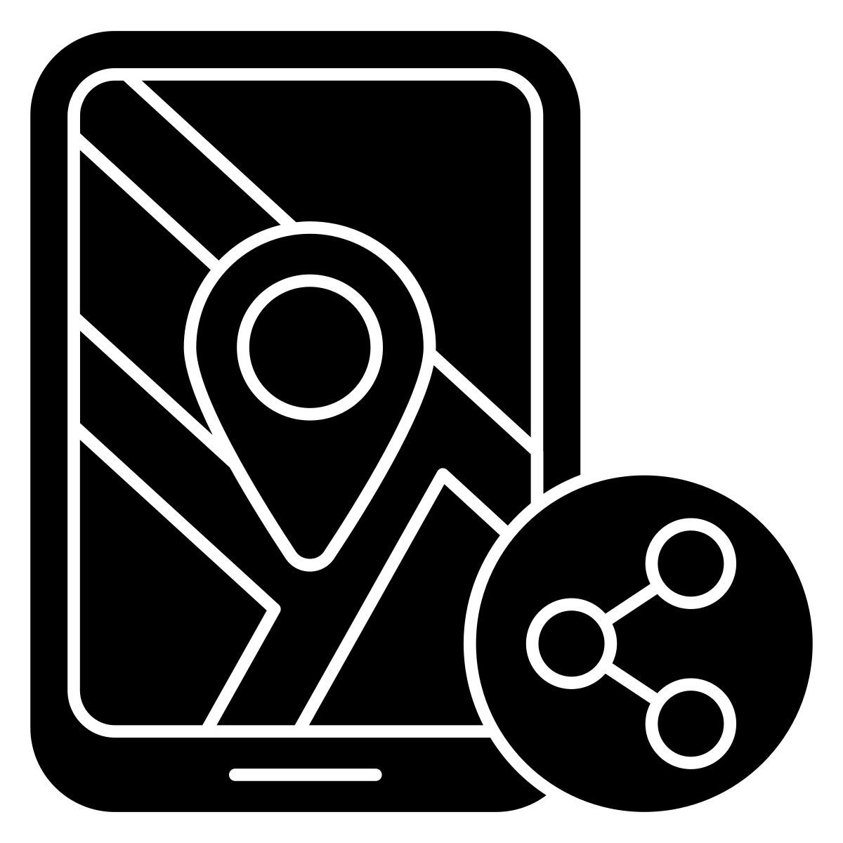condividi la posizione mobile icon